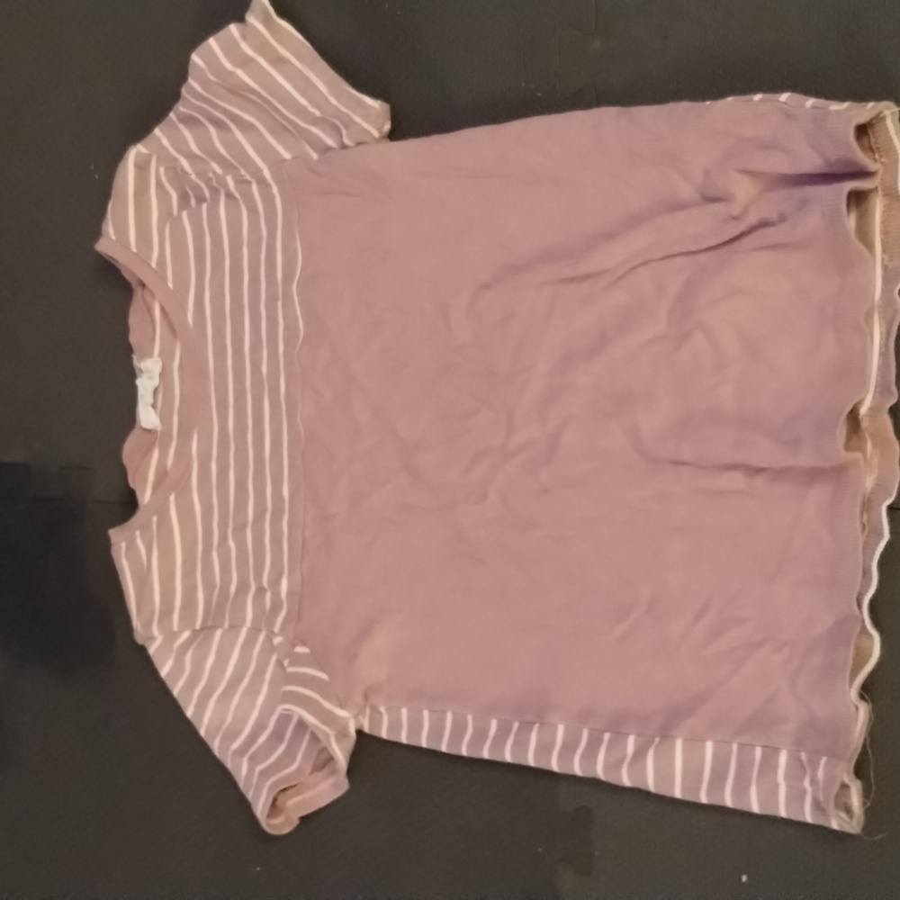 Pink stripped shirt